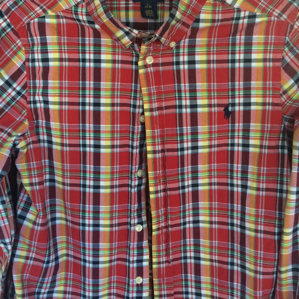 Ralph Lauren long Sleeve Shirt Boy's Size L(14-16)
